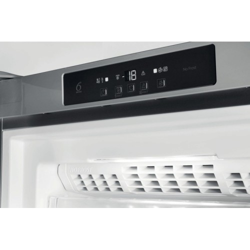 ΚΑΤΑΨΥΚΤΗΣ ΚΑΘΕΤΟΣ WHIRLPOOL UW8 F2C XBI N 2 (187x60 / 263Lt / E / INOX / NF)